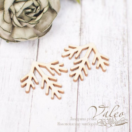 Чіпборд Valeo Гілочка 2шт 20*20мм V2269