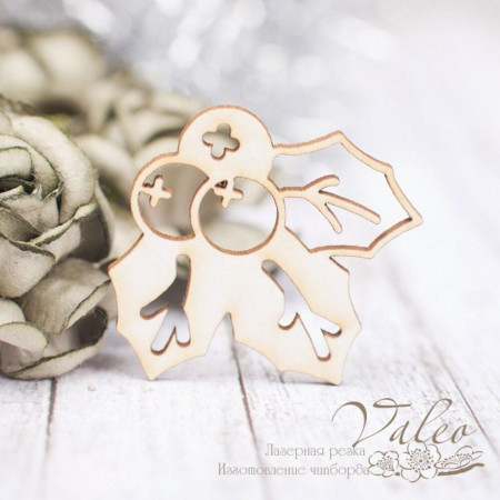 Чипборд Valeo Веточка 33*31мм V2271