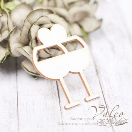 Чіпборд Valeo Келихи 28*37мм V2274