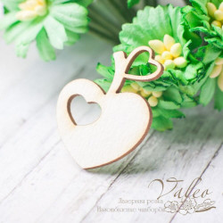 Чіпборд Valeo Серце 22*29мм V2305