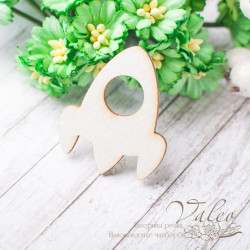 Чіпборд Valeo Сніжинка 25*28мм V2313