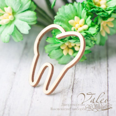 Чіпборд Valeo Зубик 26*31мм V2315