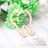 Чипборд Valeo Зубик 26*31мм V2315