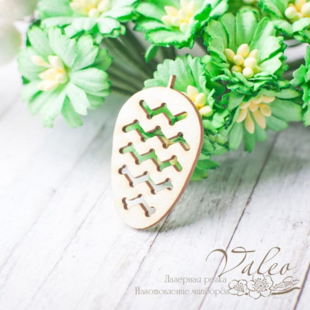 Чіпборд Valeo Шишка 20*34мм V2316