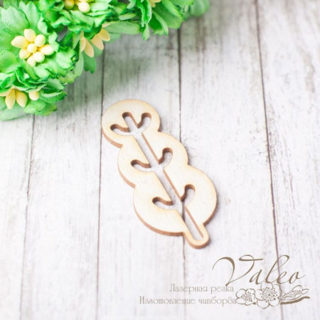 Чипборд Valeo Дерево 18*43мм V2322