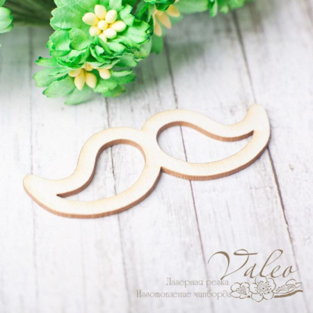 Чіпборд Valeo Вусики 56*21мм V2324