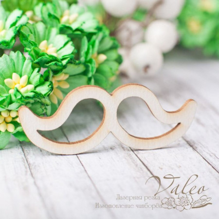 Чіпборд Valeo Вусики 56*21мм V2324