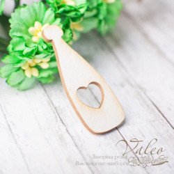 Чіпборд Valeo Пляшечка 16*40мм V2325