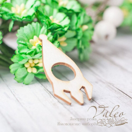 Чіпборд Valeo Ракета 19*44мм V2328