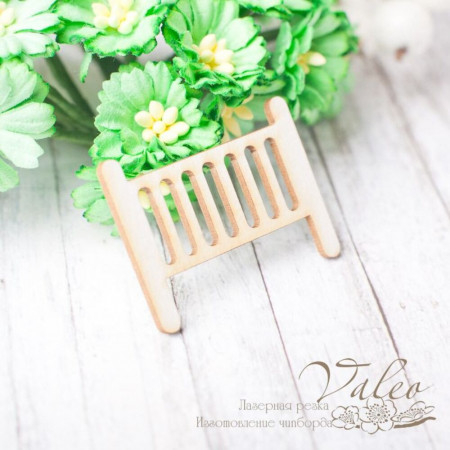 Чіпборд Valeo Ліжечко 38*29мм V2330