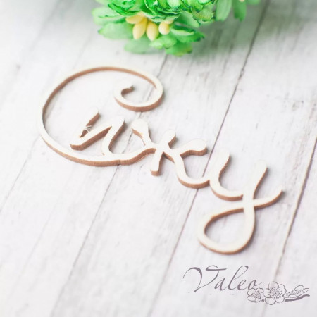 Чипборд Valeo Сижу 50*32мм V2348