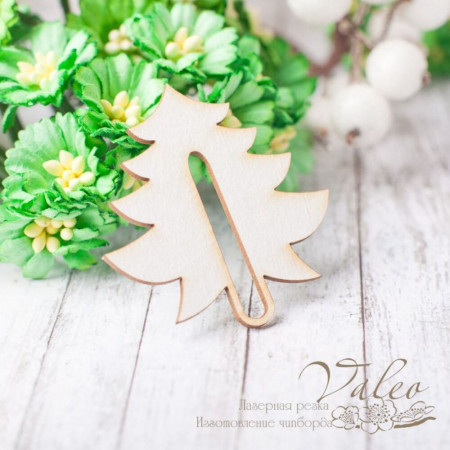 Чіпборд Valeo Ялинка 44*46мм V2351