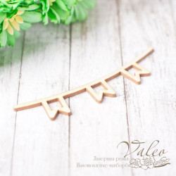 Чіпборд Valeo Прапорці 60*14мм V2361