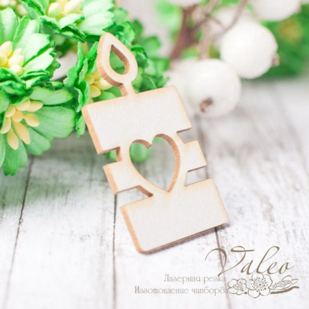 Чіпборд Valeo Свічка 23*42мм V2362