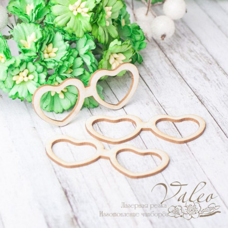 Чіпборд Valeo шейкер Окуляри 3шт 55*21мм V2367