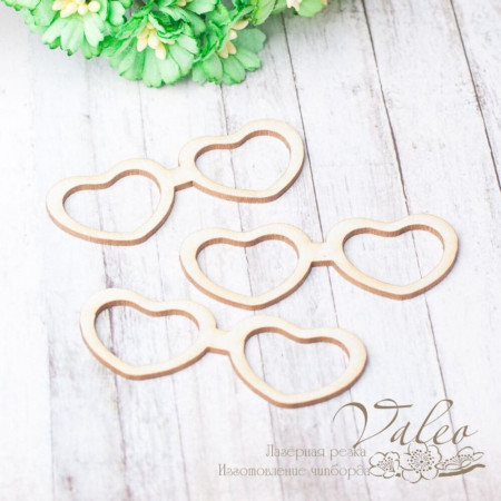 Чіпборд Valeo шейкер Окуляри 3шт 55*21мм V2367