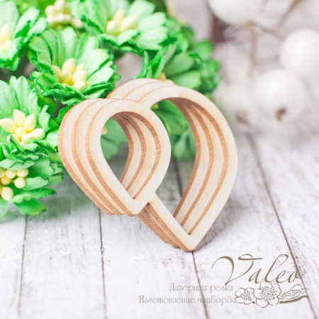 Чіпборд Valeo шейкер Краплі 3шт 34*34мм V2368