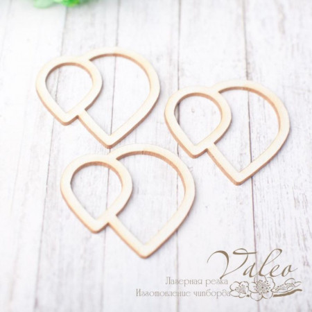 Чіпборд Valeo шейкер Краплі 3шт 34*34мм V2368