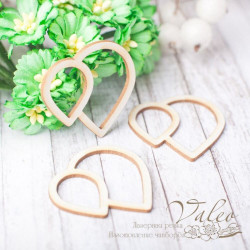 Чіпборд Valeo шейкер Краплі 3шт 34*34мм V2368