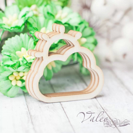 Чіпборд Valeo шейкер Тучки 3шт 36*36мм V2371