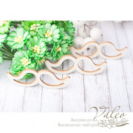 Чіпборд Valeo шейкер Вусики 3шт 56*21мм V2374