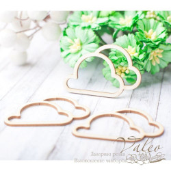 Чіпборд Valeo шейкер Тучки 3шт 44*29мм V2375