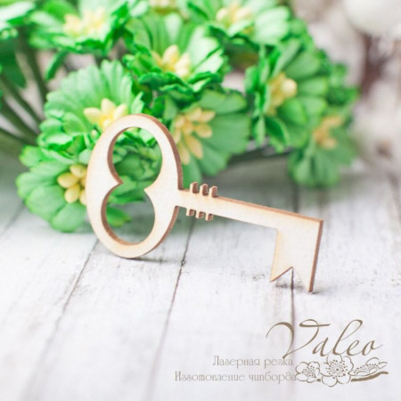 Чіпборд Valeo Ключик 24*41мм V2384