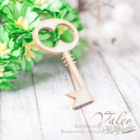 Чіпборд Valeo Ключик 24*41мм V2384