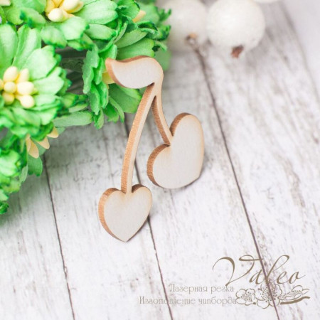 Чіпборд Valeo Вишня 29*35мм V2386