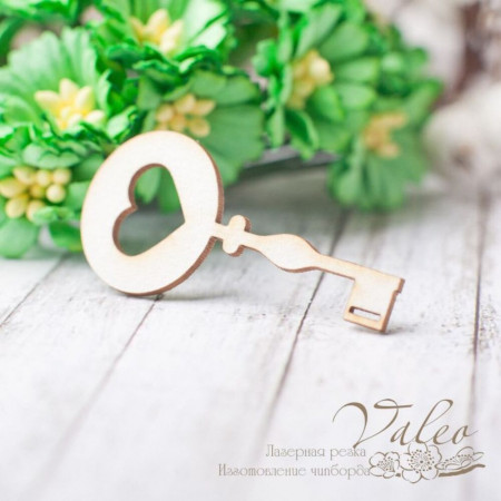 Чіпборд Valeo Ключик 20*41мм V2387