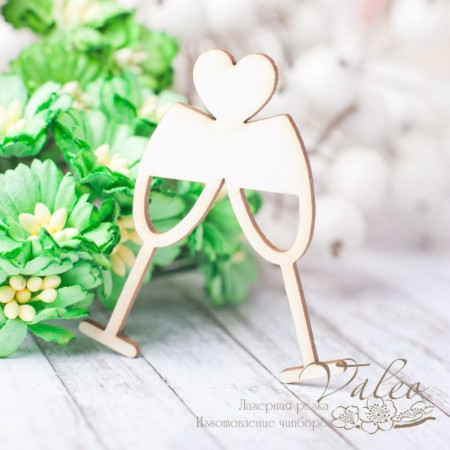 Чіпборд Valeo Келихи 43*49мм V2395