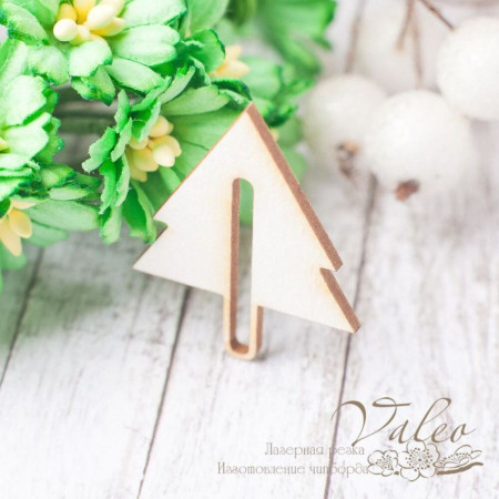 Чіпборд Valeo Ялинка 27*35мм V2396