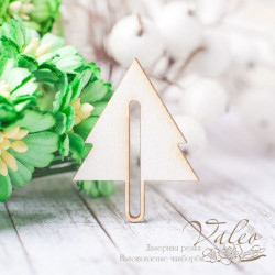 Чіпборд Valeo Ялинка 27*35мм V2396