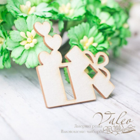 Чипборд Valeo Подарочек 38*39мм V2398