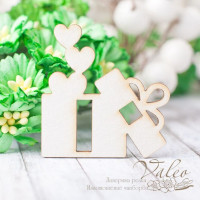 Чипборд Valeo Подарочек 38*39мм V2398