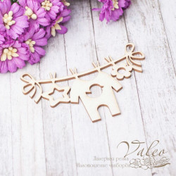 Чіпборд Valeo Підвіска дитяча 72*47мм V2545