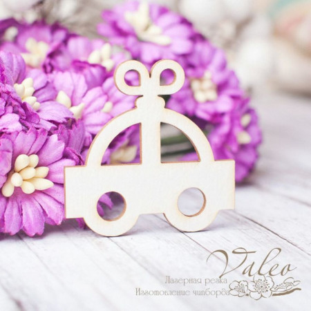 Чіпборд Valeo Іграшка дитяча машина 36*36мм V2556