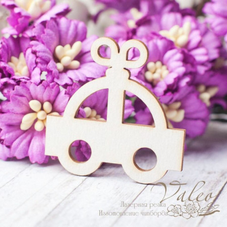 Чіпборд Valeo Іграшка дитяча машина 36*36мм V2556