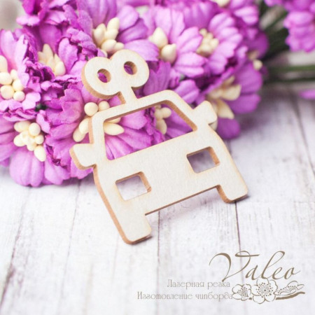 Чіпборд Valeo Іграшка дитяча машина 36*38мм V2558