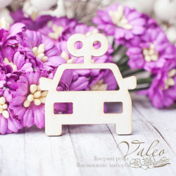 Чіпборд Valeo Іграшка дитяча машина 36*38мм V2558