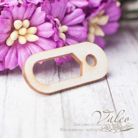 Чипборд Valeo Скрепка 14*32мм V2590