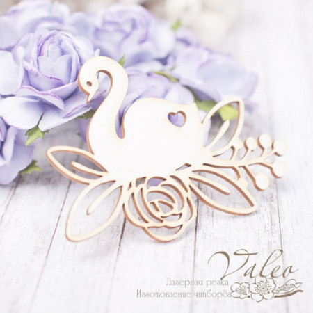 Чіпборд Valeo Лебідь 73*54мм V2200