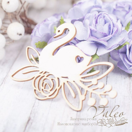 Чіпборд Valeo Лебідь 73*54мм V2200