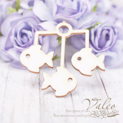 Чіпборд Valeo підвіска Дитяча 43*45мм V2214