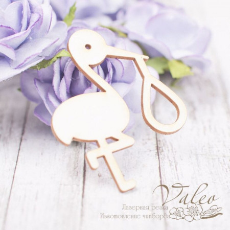 Чипборд Valeo Аист 36*45мм V2222