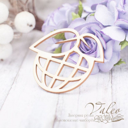 Чіпборд Valeo Глобус 47*39мм V2228