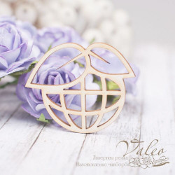 Чіпборд Valeo Глобус 47*39мм V2228