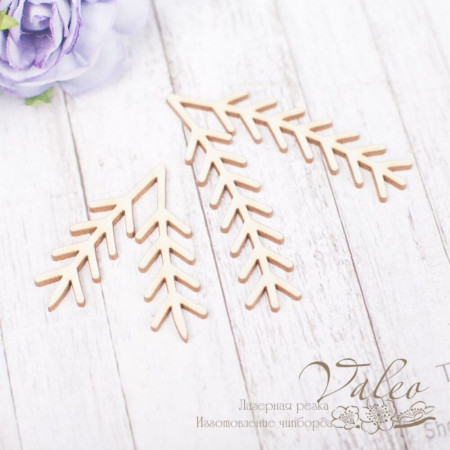 Чіпборд Valeo набір Гілочки 39*45мм 33*28мм V2237