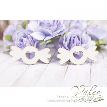 Чіпборд Valeo набір Цукерки 2шт 37*16мм V2241