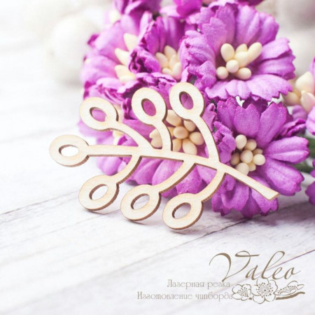 Чіпборд Valeo Гілочка 27*44мм V2548